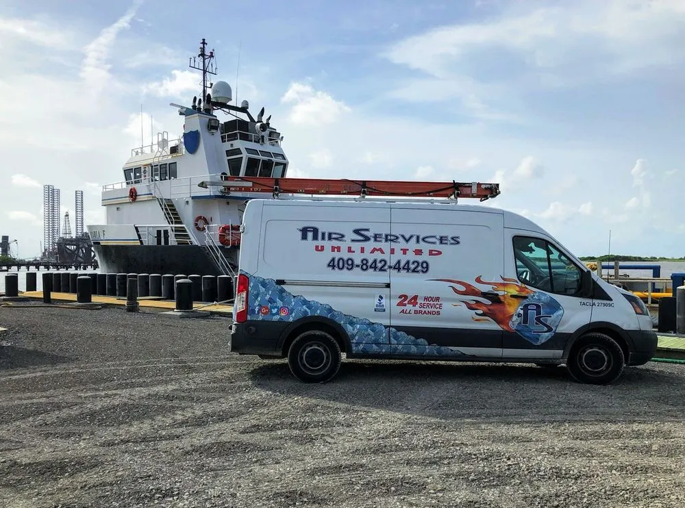 Slide of Air Services Unlimited