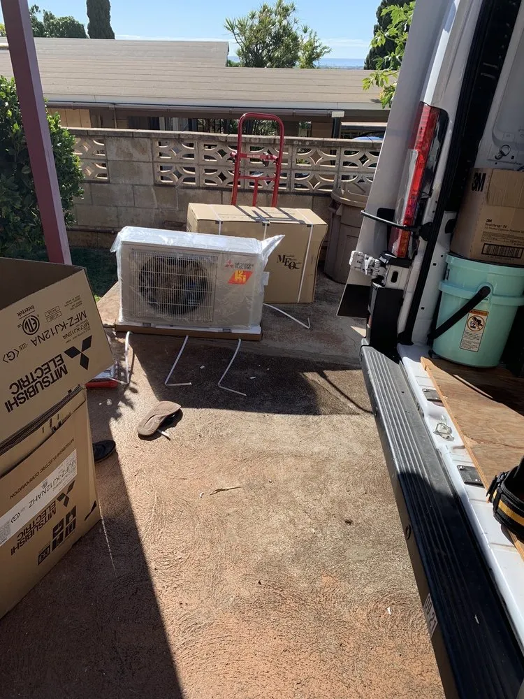 Slide of Air Source Air Conditioning