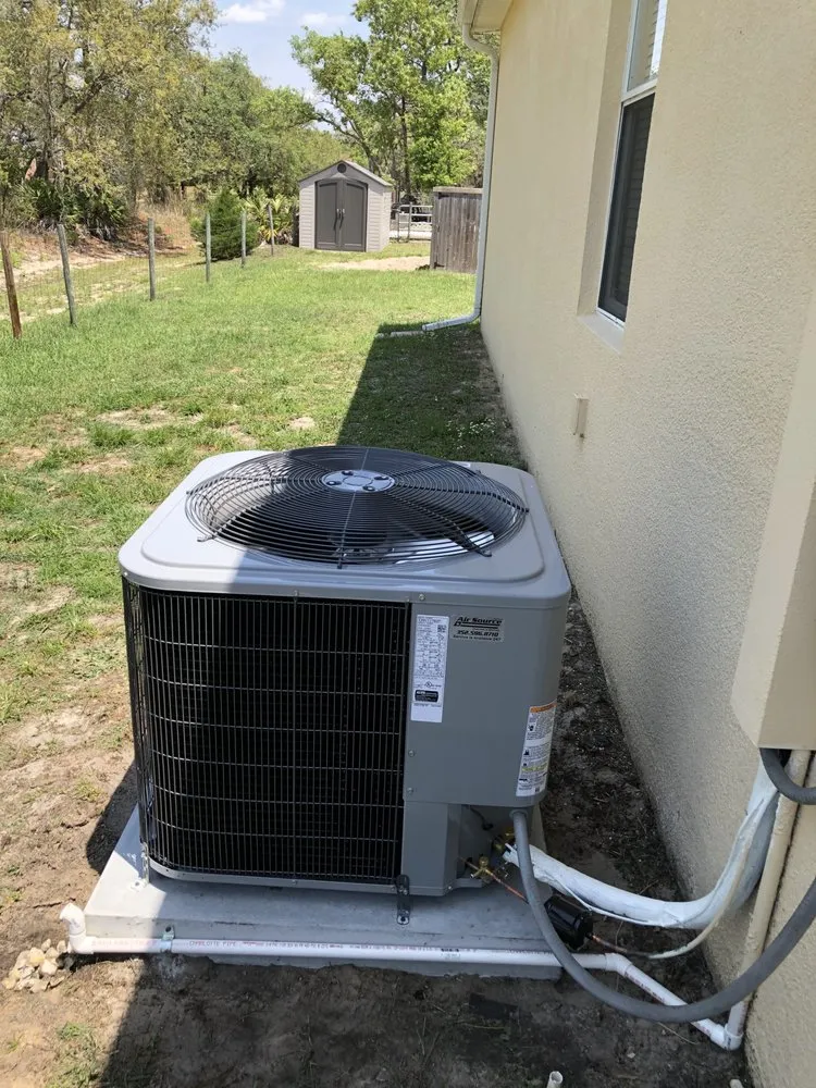 Slide of Air Source Cooling & Heating