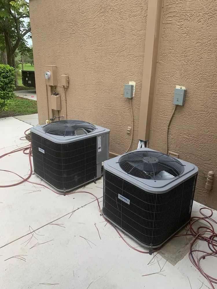 Slide of Air Source Cooling & Heating