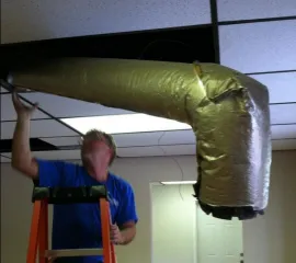 Slide of Air Source Cooling & Heating