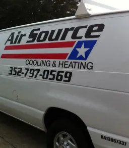 Slide of Air Source Cooling & Heating