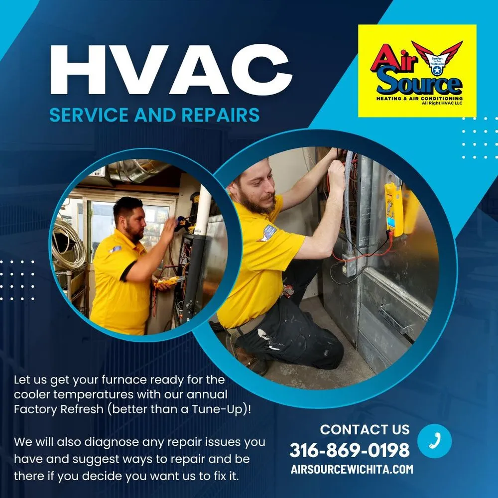 Slide of Air Source Heating & Air Conditioning