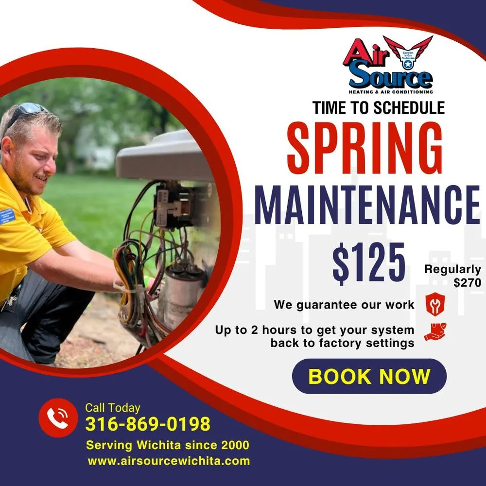 Slide of Air Source Heating & Air Conditioning