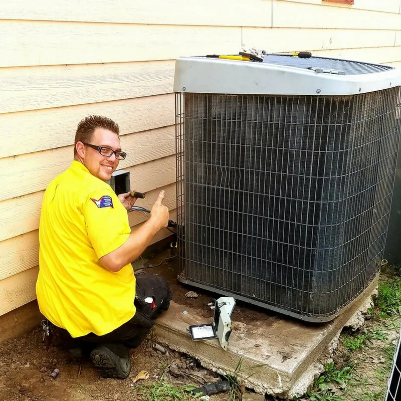 Slide of Air Source Heating & Air Conditioning