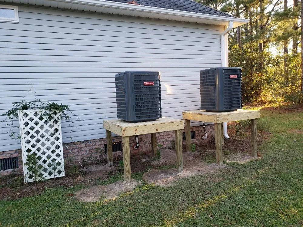 Slide of Air Source Heating & Cooling