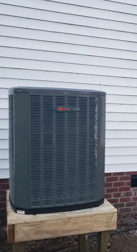 Slide of Air Source Heating and Cooling