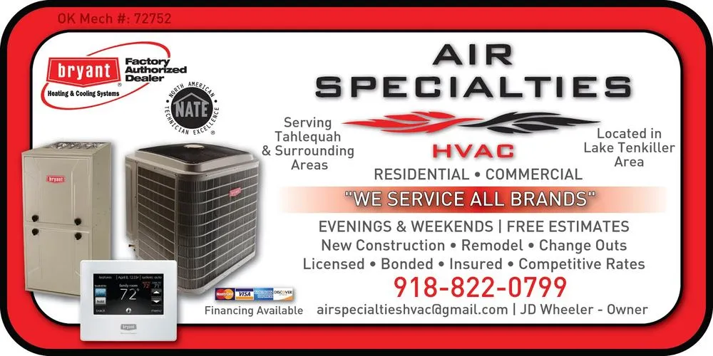 Slide of Air Specialties