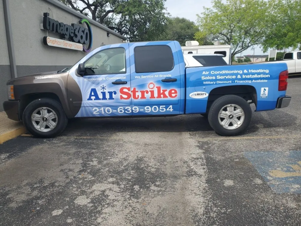 Slide of Air Strike AC & Heating