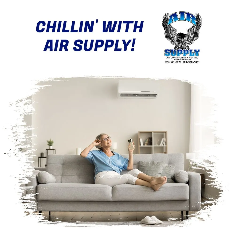 Slide of Air Supply Air Conditioning and Heating