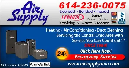 Slide of Air Supply Heating & Air Conditioning