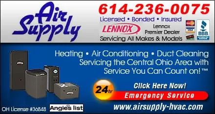 Slide of Air Supply Heating & Air Conditioning