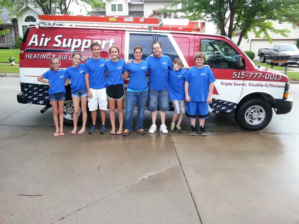 Slide of Air Support Heating & Cooling