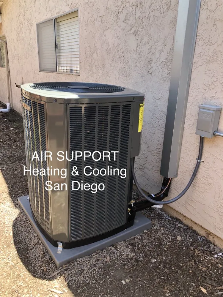 Slide of Air Support Heating and AC