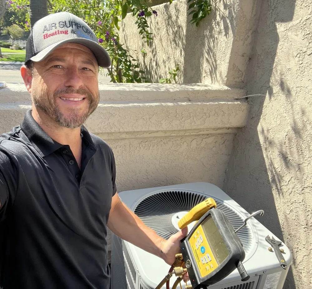 Slide of Air Support Heating and AC