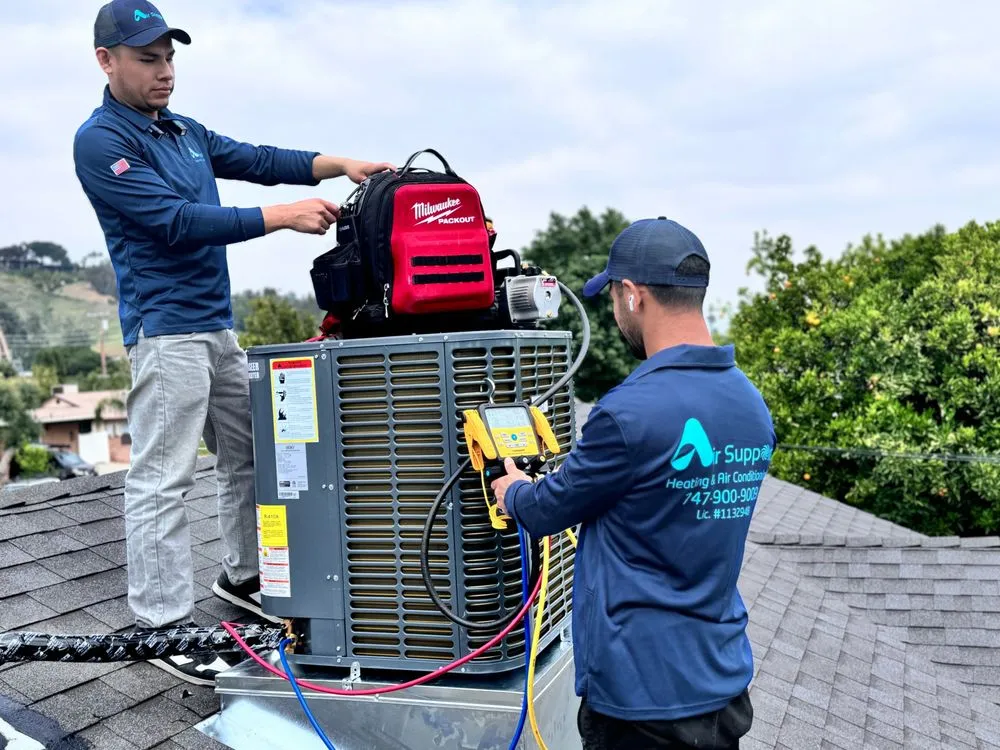 Slide of Air Support HVAC