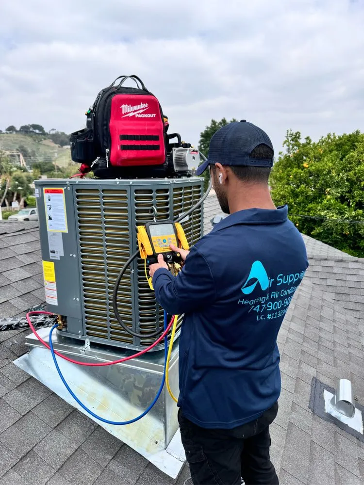 Slide of Air Support HVAC