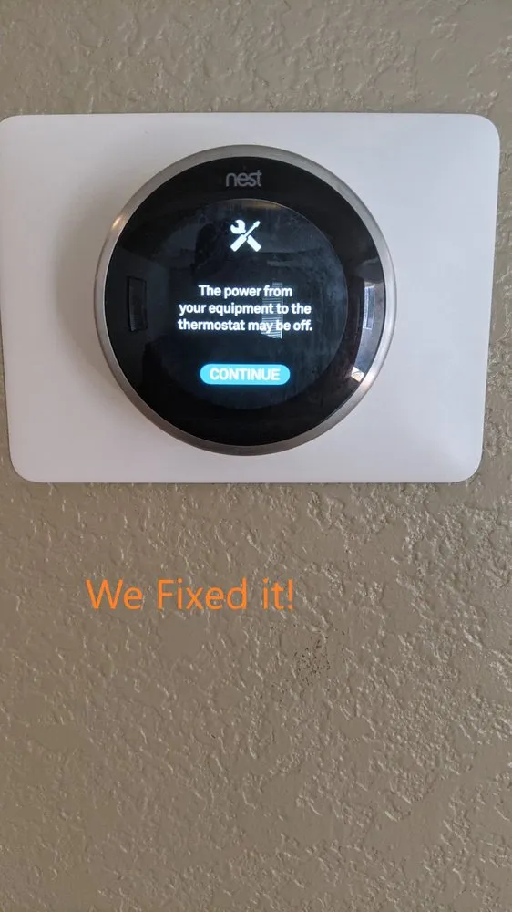 Slide of Air Support HVAC service