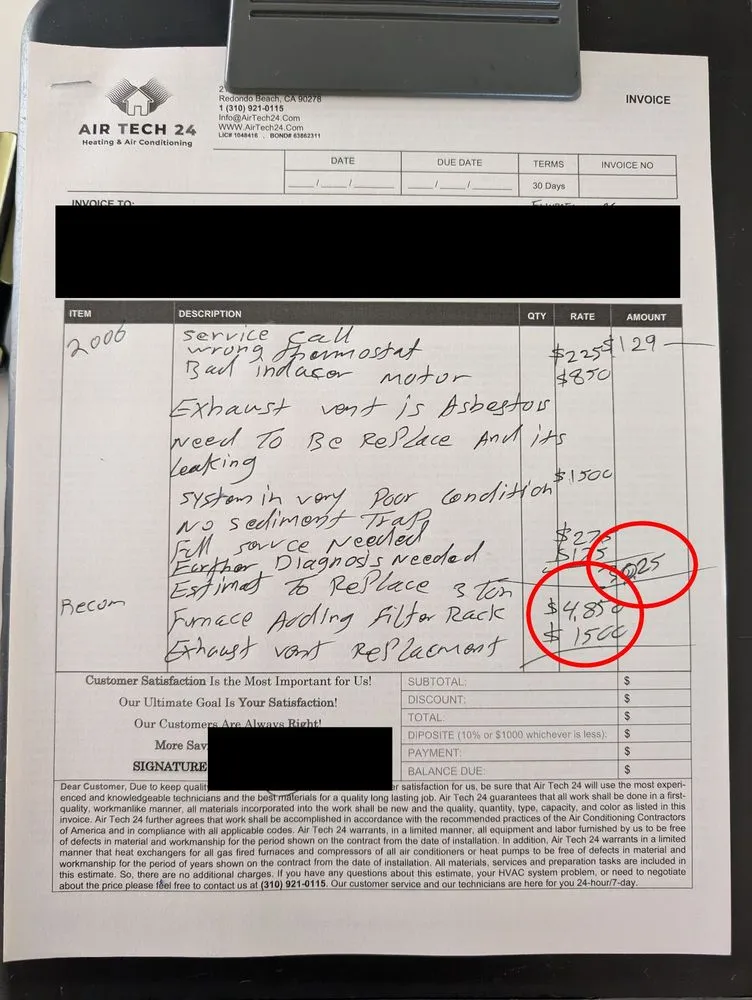 Slide of Air Tech 24 Heating and Air Conditioning