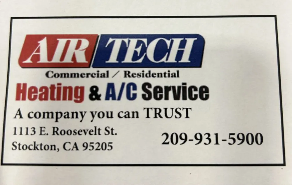Slide of Air Tech Heating & Air Conditioning Service
