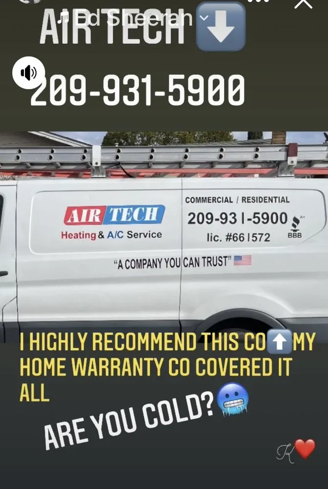 Slide of Air Tech Heating & Air Conditioning Service