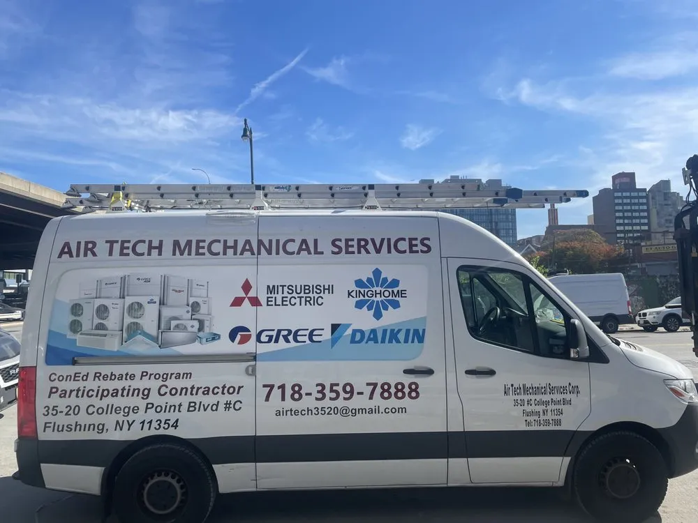 Local HVAC installation for residential systems in Flushing, NY by Air tech mechanical services