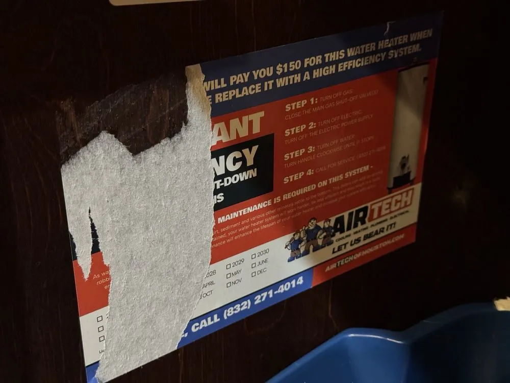 Slide of Air Tech of Houston AC & Plumbing