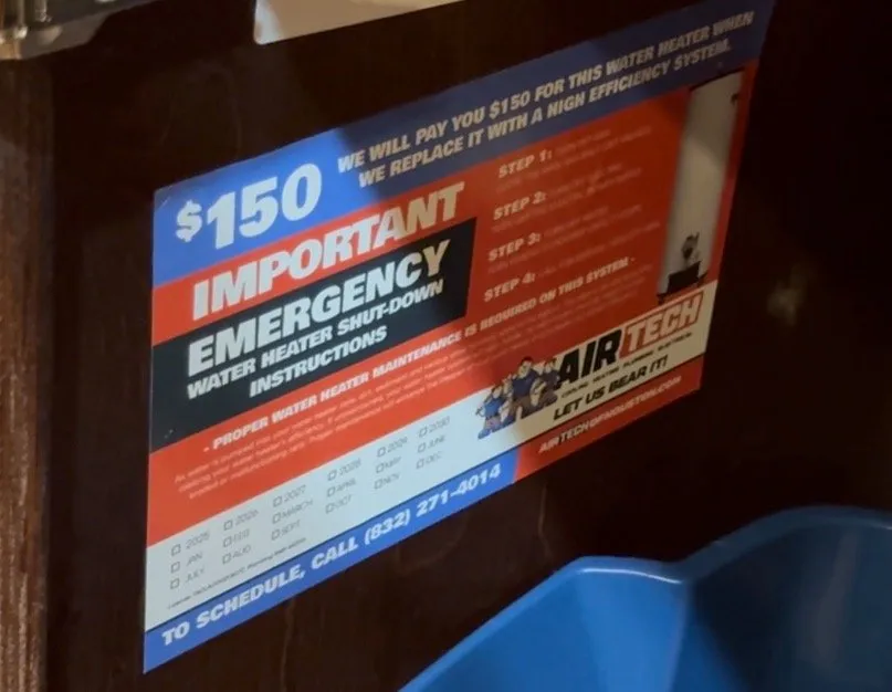 Slide of Air Tech of Houston AC & Plumbing