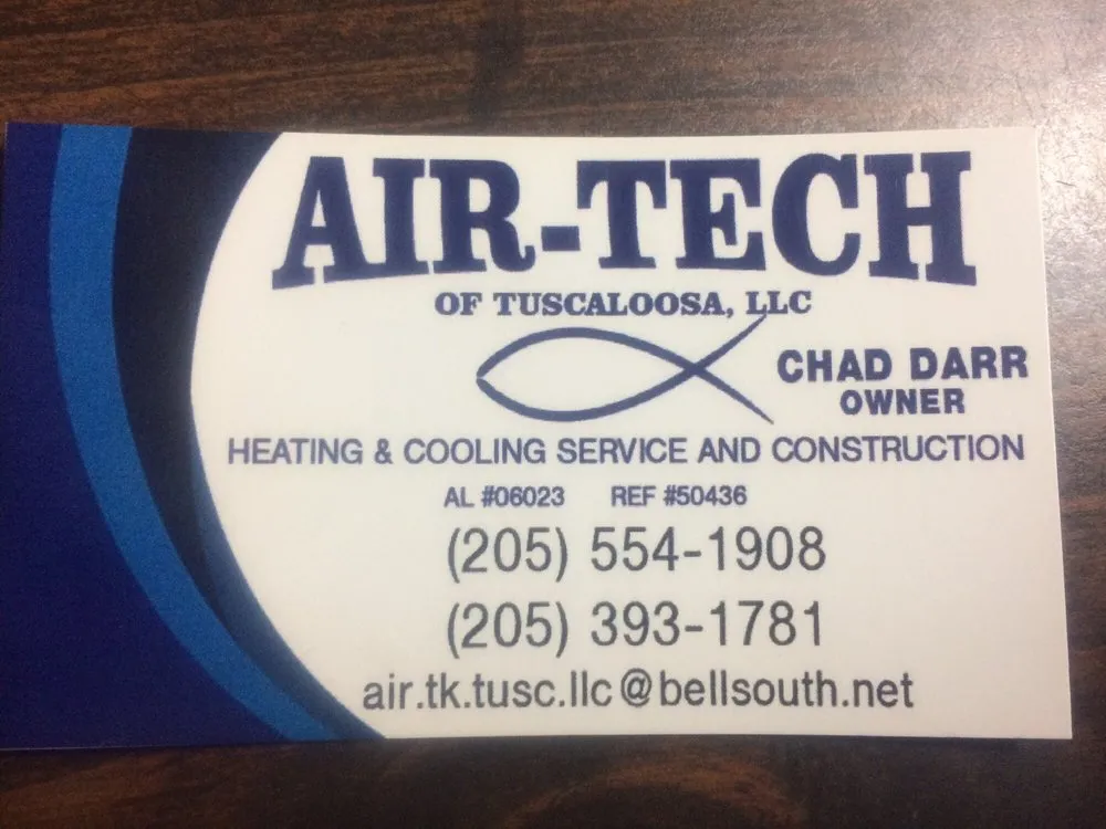 Slide of Air-Tech Of Tuscaloosa
