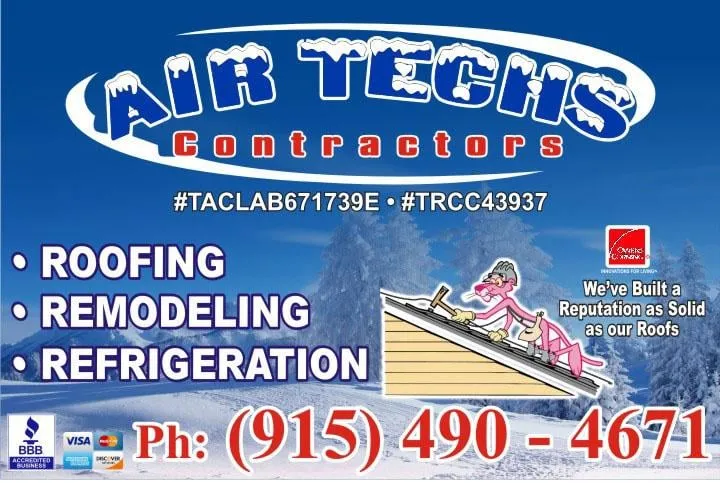 Slide of Air Technologies Contractors