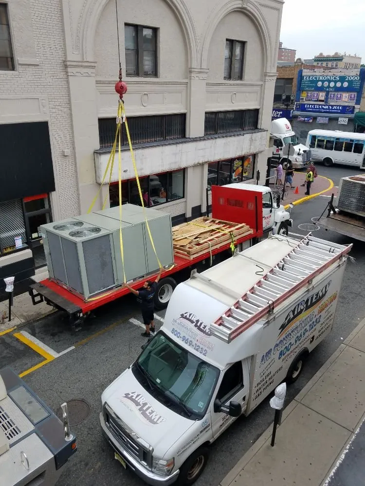 Slide of Air Temp Service