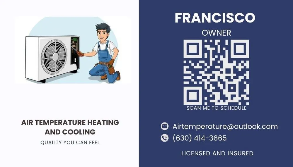 Slide of Air Temperature Heating And Cooling