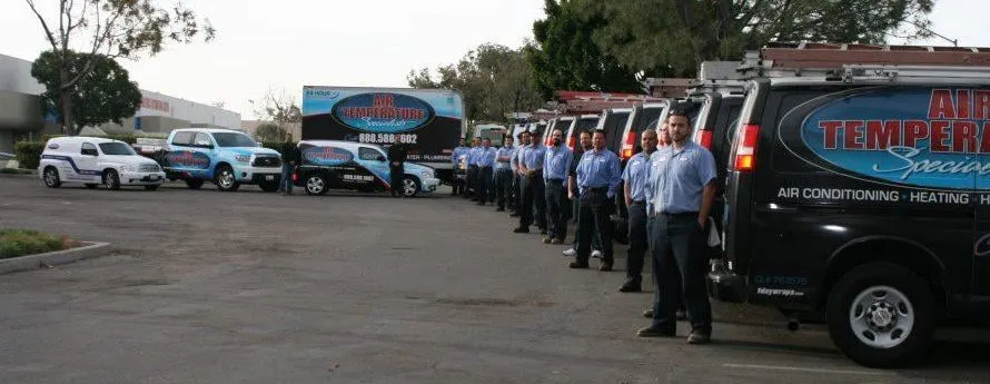 Slide of Air Temperature Specialists