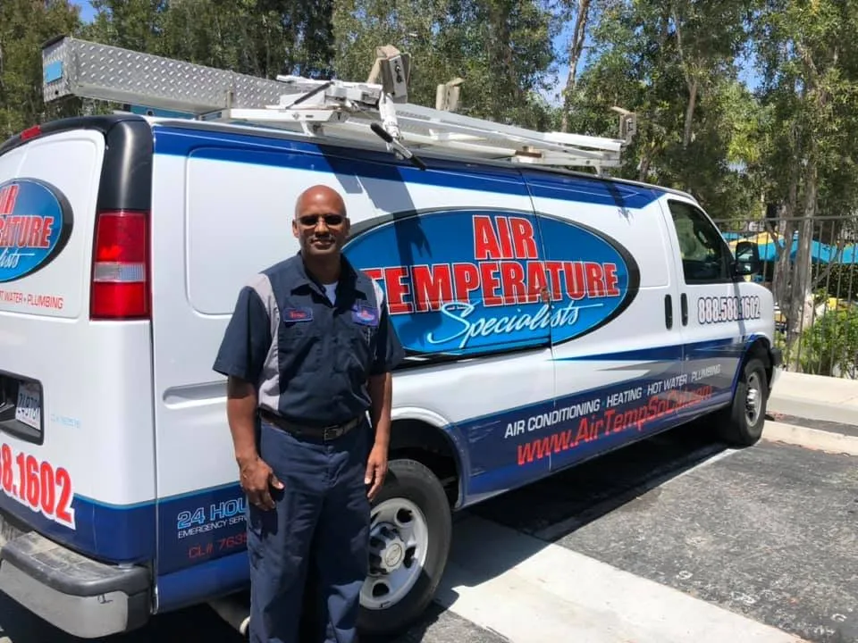 Slide of Air Temperature Specialists