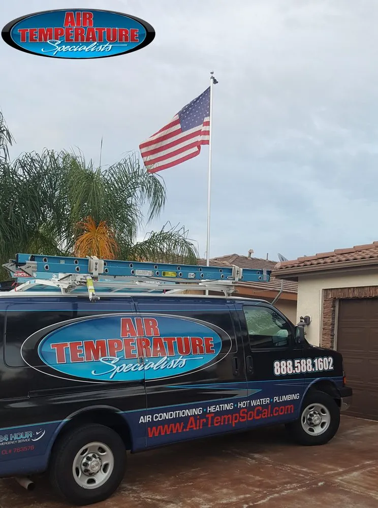 Slide of Air Temperature Specialists