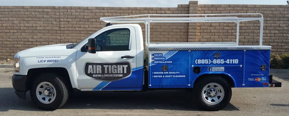 Slide of Air Tight Heating & Cooling Systems