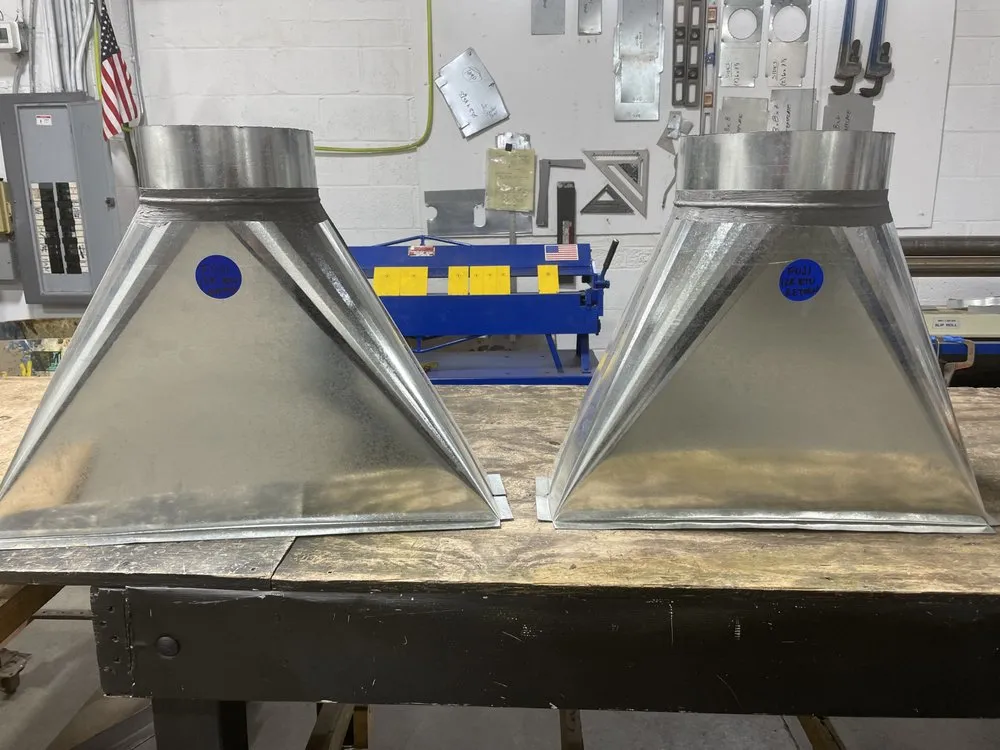 Slide of Air Tite Sheet Metal