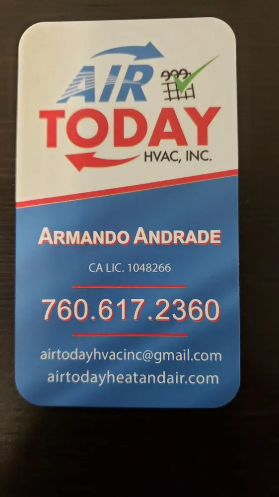 Slide of Air Today Hvac