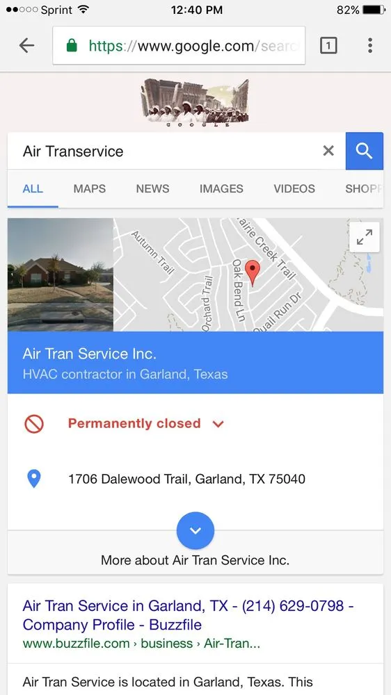 Slide of Air Transervice