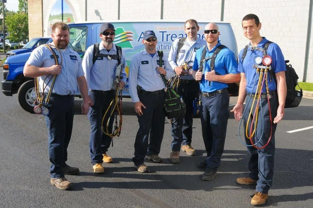 Slide of Air Treatment Heating & Cooling