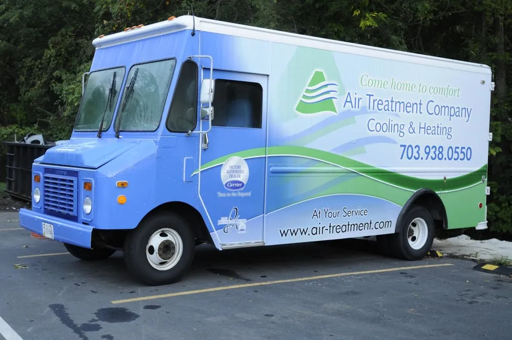 Slide of Air Treatment Heating & Cooling