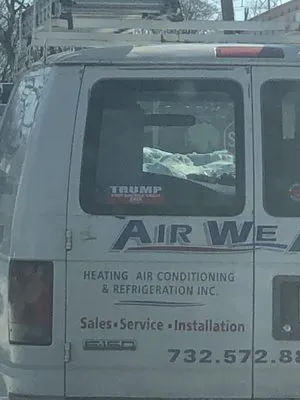 Air W Are Heating Air Conditioning & Refrigrtn Logo