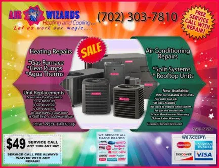 Slide of Air Wizards Heating and Cooling