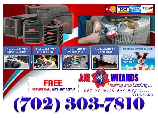 Air Wizards Heating and Cooling Logo