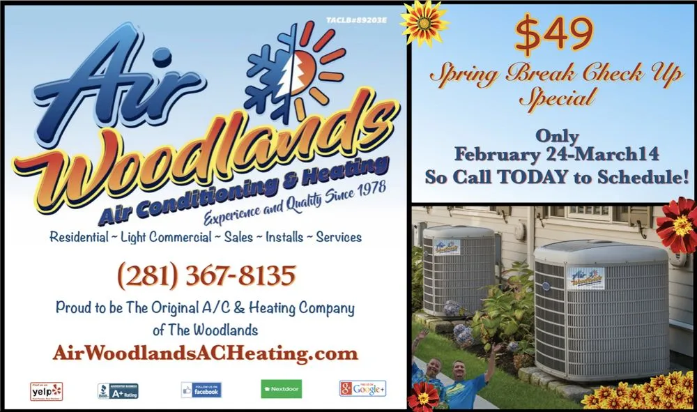 Slide of Air Woodlands A/C & Heating