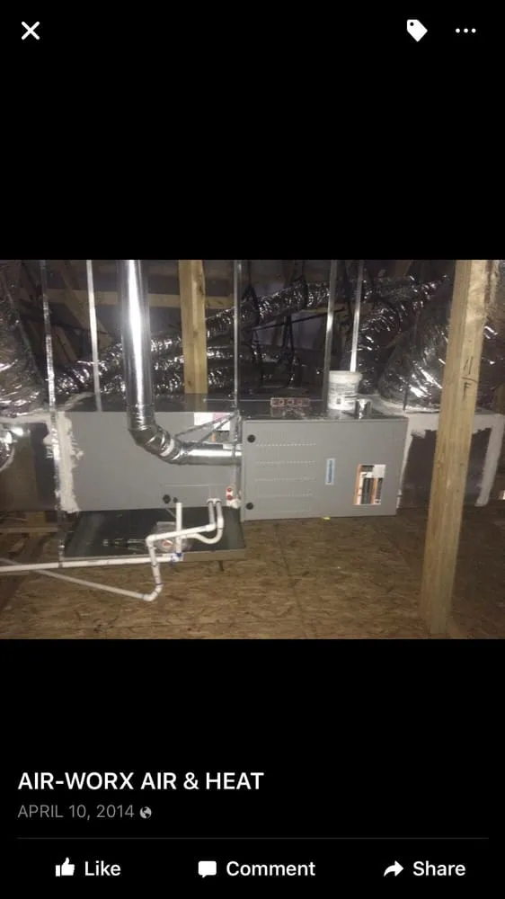 Slide of Air-Worx Air and Heat