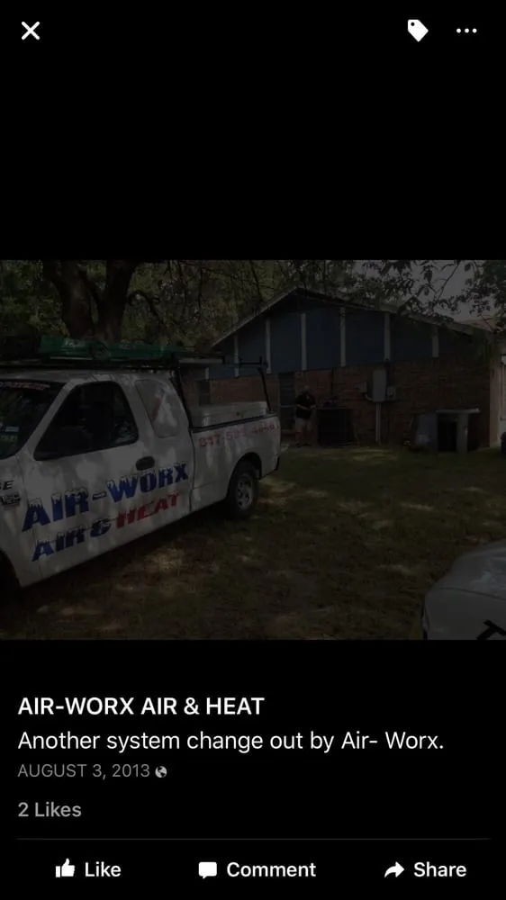 Slide of Air-Worx Air and Heat