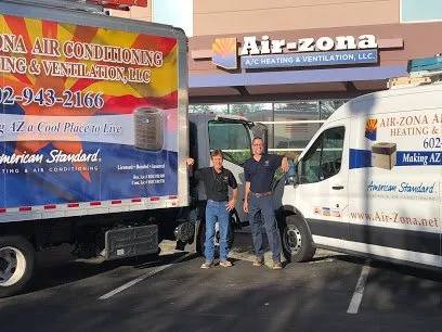 Slide of Air-zona Air Conditioning, Heating & Ventilation