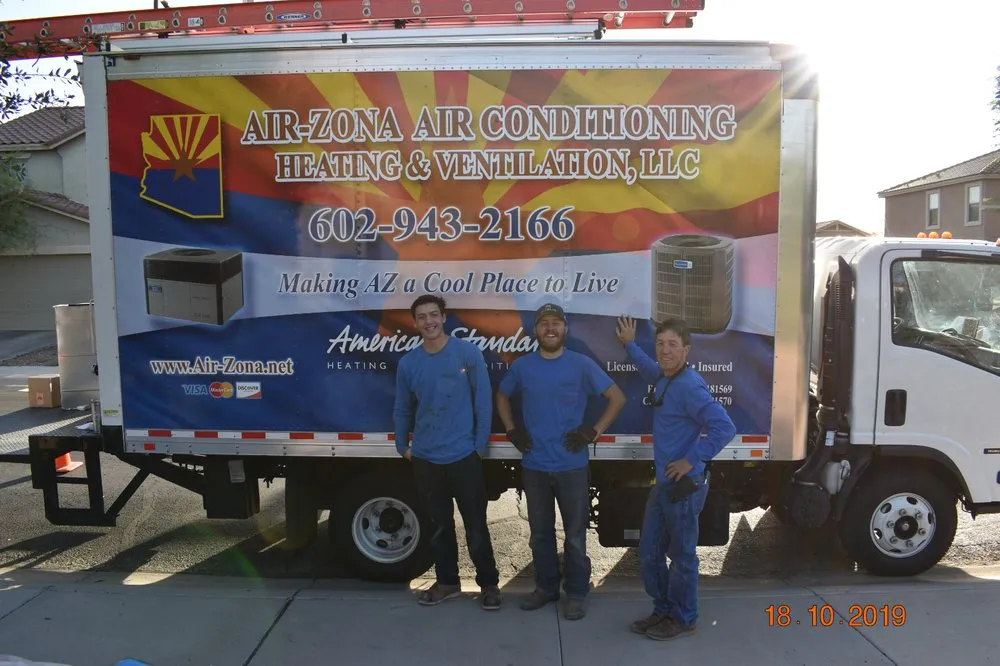 Slide of Air-zona Air Conditioning, Heating & Ventilation