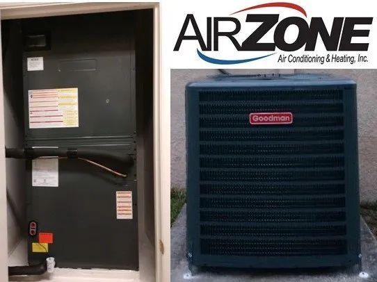 Slide of Air Zone Air Conditioning and Heating